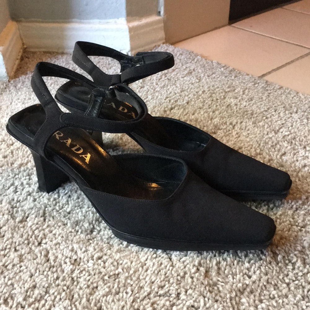 Prada Microfiber Pumps